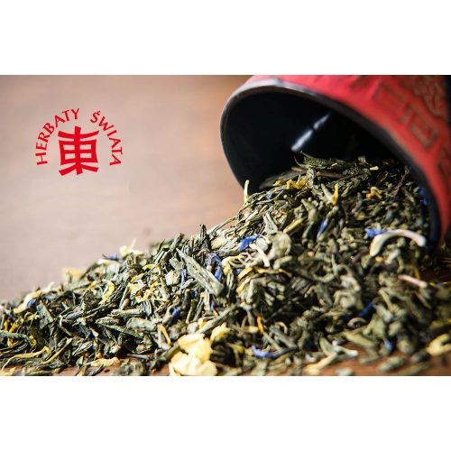 Herbata zielona sencha RÓŻA ORIENTU